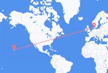 Flights from Kahului, the United States to Billund, Denmark