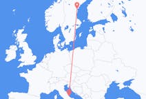 Flights from Pescara, Italy to Sundsvall, Sweden