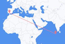Flyreiser fra Malé, til Sevilla