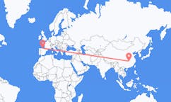 Рейсы из Юэяна, Китай в Сантандер, Испания