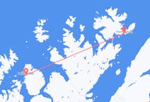 Flyreiser fra Honningsvåg, Norge til Hammerfest, Norge
