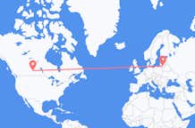 Flights from Saskatoon to Kaunas