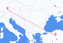 Flyreiser fra Ankara, Tyrkia til München, Tyskland
