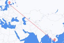 Flights from Phú Quốc, Vietnam to Helsinki, Finland