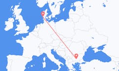 Flights from Esbjerg, Denmark to Plovdiv, Bulgaria