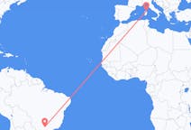 Flights from Marília, Brazil to Olbia, Italy