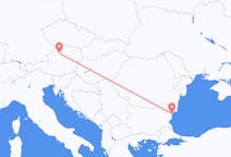Vluchten van Linz, Oostenrijk naar Varna, Bulgarije
