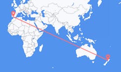 Flyrejser fra Whanganui til Jerez