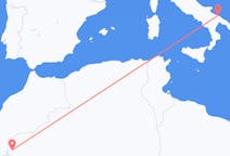 Flug frá Tindouf, Alsír til Bari, Ítalíu