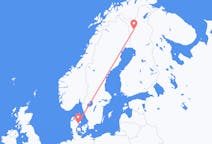 Loty z miasta Aarhus do miasta Kittilä