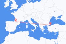 Flyreiser fra Pau, Pyrénées-Atlantiques, Frankrike til Istanbul, Tyrkia