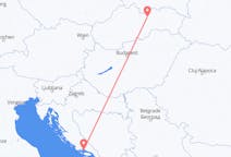 Flyg från Poprad till Split