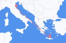 出发地 意大利里米尼目的地 希腊伊拉克利翁的航班
