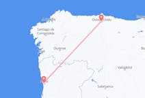 Fly fra Porto til Asturias