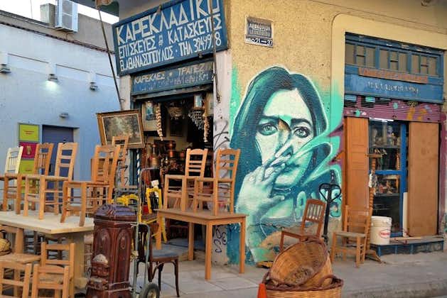 Visite autoguidée du quiz d'art de rue d'Athènes et de Psyri