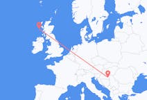 Flights from Osijek, Croatia to Barra, the United Kingdom