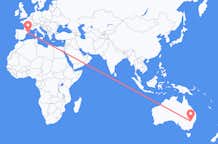 Flyg från Dubbo, Australien till Barcelona, Spanien