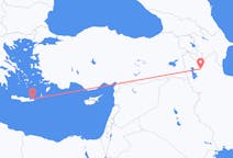 Flyrejser fra Tabriz til Sitia