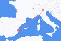 出发地 西班牙出发地 阿利坎特目的地 意大利维罗纳的航班