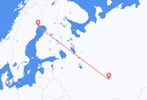 Flyg från Kazan, Ryssland till Lulea, Sverige