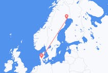 Flights from Billund, Denmark to Luleå, Sweden