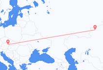 Vols de Kostanaï, le Kazakhstan pour la Vienne, Autriche