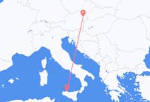 Flyrejser fra Palermo, Italien til Wien, Østrig