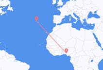 Flights from Akure, Nigeria to Terceira Island, Portugal