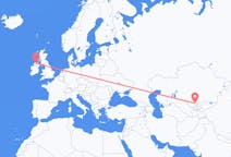Flyrejser fra Shymkent, Kasakhstan til Derry, Nordirland