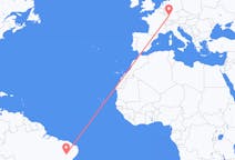 Flights from Petrolina, Brazil to Karlsruhe, Germany