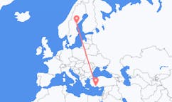 Flyreiser fra Sollefteå, til Antalya