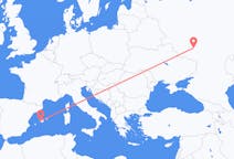 Flights from Voronezh, Russia to Palma de Mallorca, Spain