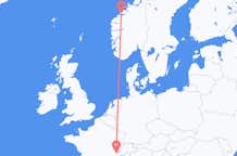 Flyg från Molde, Norge till Genève, Schweiz