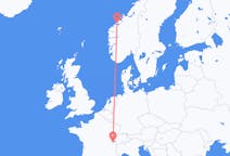 Voli da Molde, Norvegia a Ginevra, Svizzera