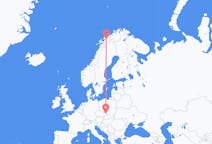Flights from Andselv, Norway to Ostrava, Czechia