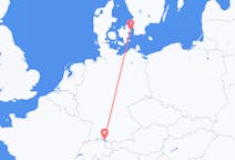 Flyrejser fra Friedrichshafen, Tyskland til København, Danmark
