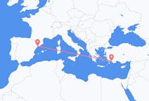 Flights from Reus, Spain to Dalaman, Turkey