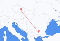 Vluchten van Brno, Tsjechië naar Plovdiv, Bulgarije