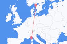 Flights from Calvi to Gothenburg