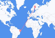 Flyg från Salvador, Brasilien till Vasa, Finland