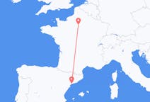Flyreiser fra Reus, Spania til Paris, Frankrike