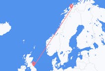 Flights from Newcastle upon Tyne, the United Kingdom to Andselv, Norway