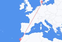 Flights from Agadir, Morocco to Sønderborg, Denmark