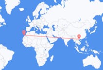 Flyrejser fra Hanoi til Lanzarote