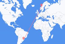 Flights from Porto Alegre, Brazil to Trondheim, Norway