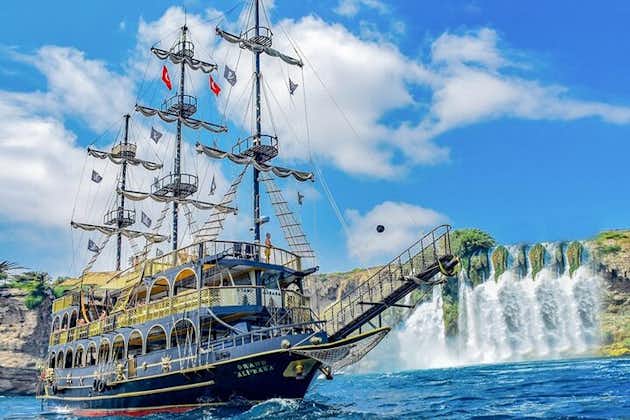 Antalya Pirate Boat Trip w/Animations Lunch & Free Hotel Transfer
