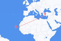 Flights from Boa Vista, Cape Verde to Antalya, Turkey