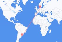 Flyreiser fra Punta del Este, Uruguay til Hamburg, Tyskland