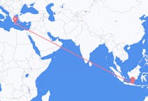 Flyrejser fra Surabaya, Indonesien til Chania, Grækenland
