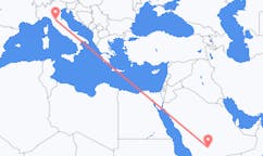 Flights from Wadi ad-Dawasir, Saudi Arabia to Florence, Italy